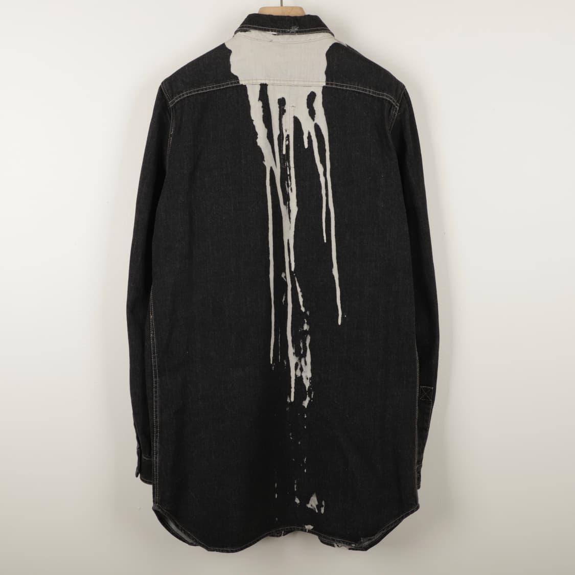L / Rick Owens 릭오웬스 블리치 데님 셔츠 자켓 상품이미지2