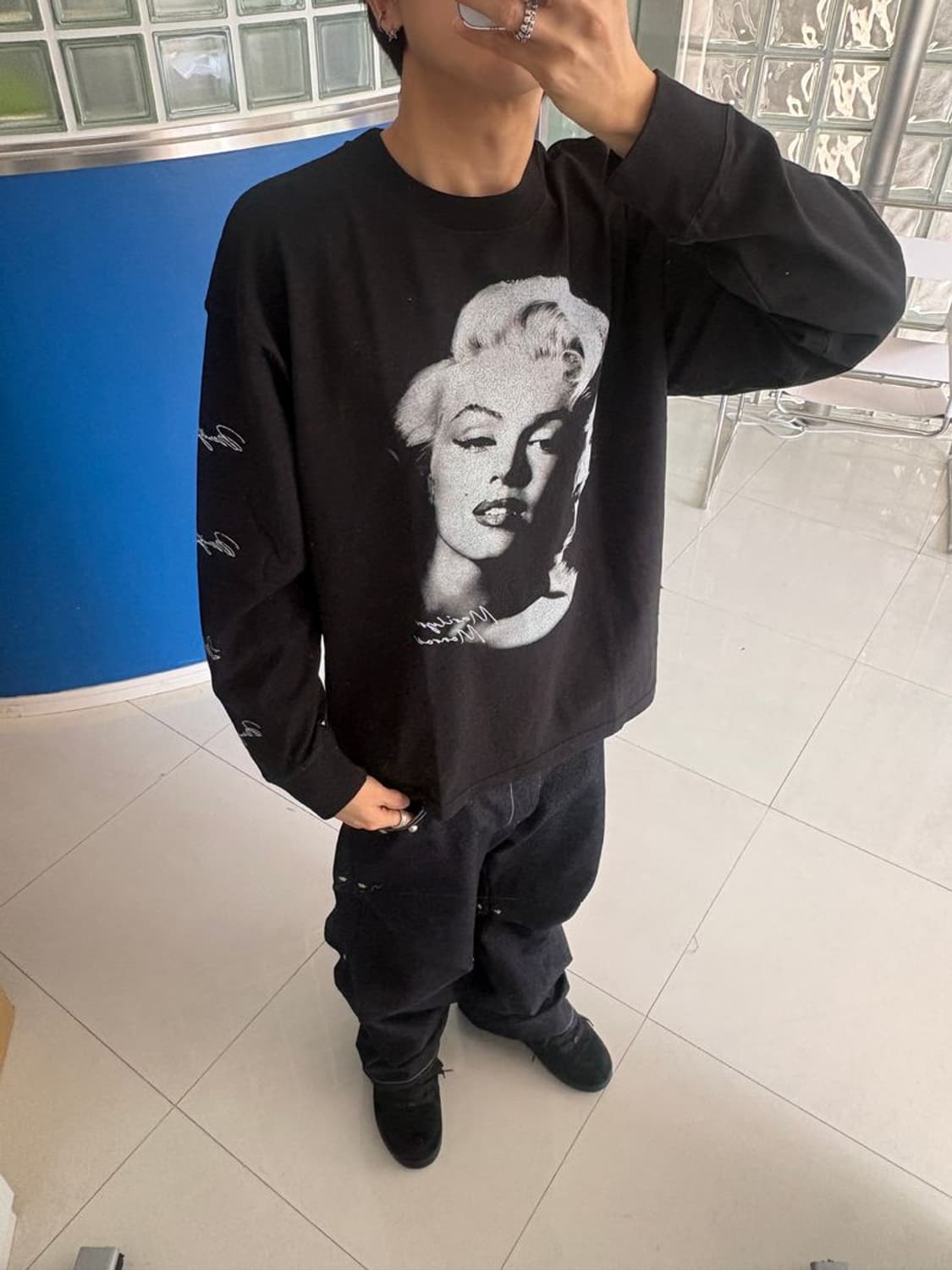 MARILYN MONROE LS TEE 마릴린 먼로 LS 티셔츠 상품이미지5