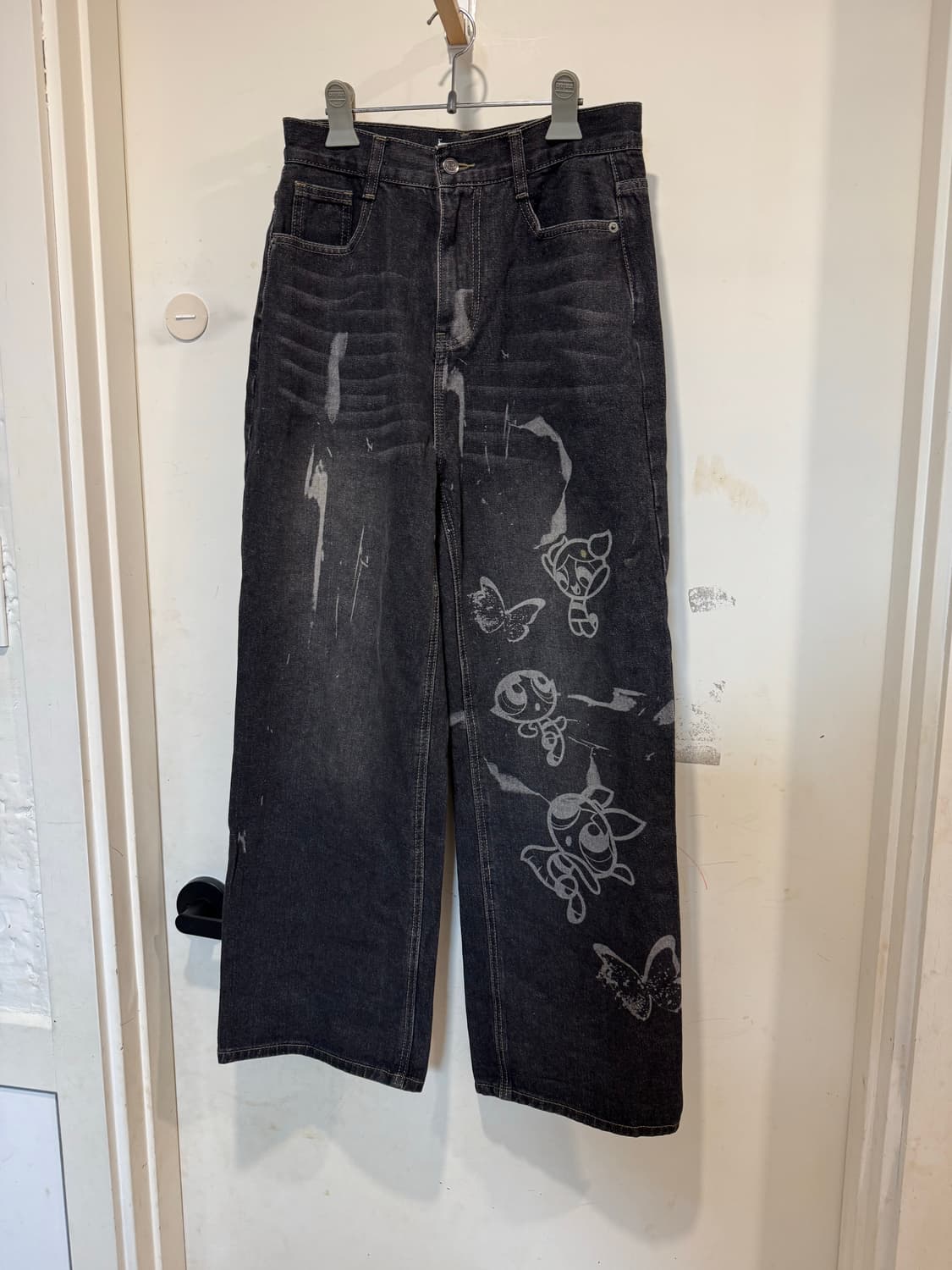 팬시클럽 파워퍼프걸 콜라보 블랙데님 상품이미지4