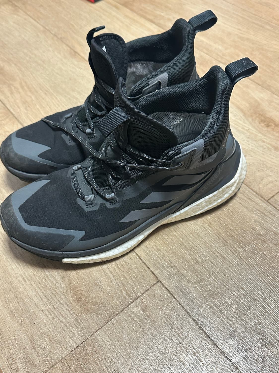 아디다스 테렉스 프리하이커 2.0 고어텍스 블랙 그레이 식스 265 상품이미지7