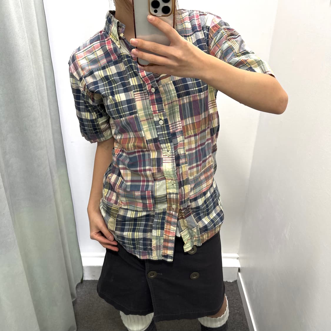 폴로 체크 셔츠 상품이미지2