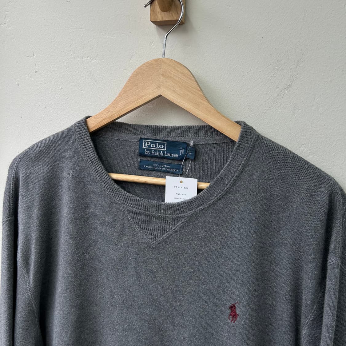 16527 - 폴로 랄프로렌 그레이 니트 상품이미지3