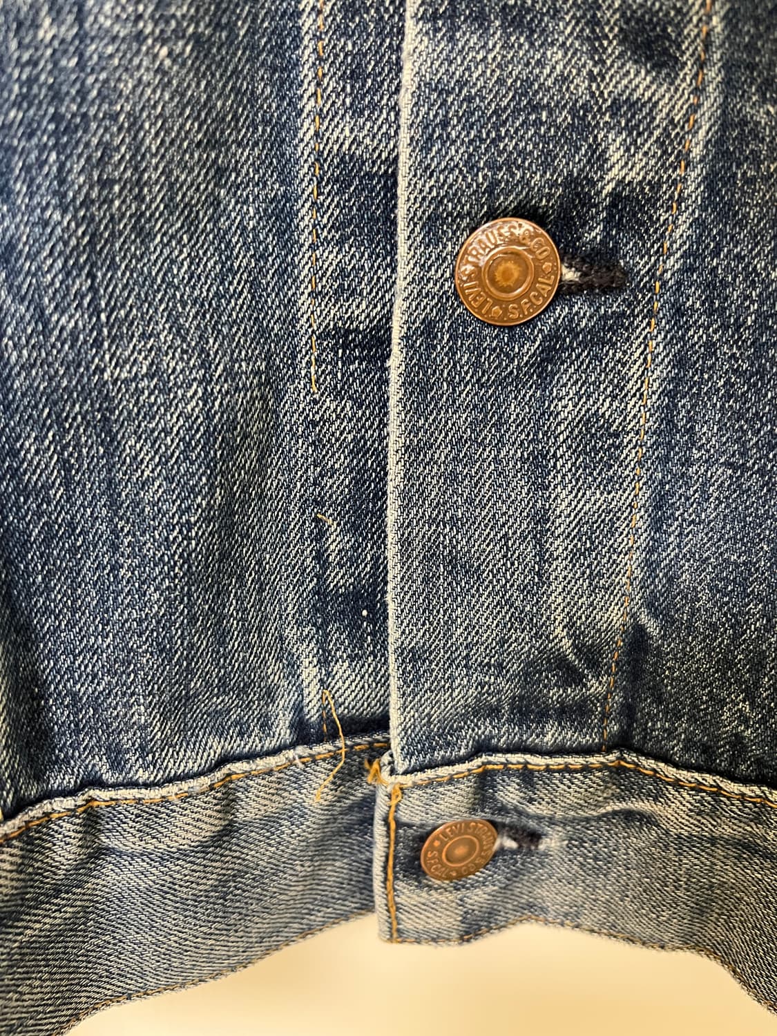 리바이스 90s 타입3 트러커 발렌시아 555 44사이즈 3세대 상품이미지8