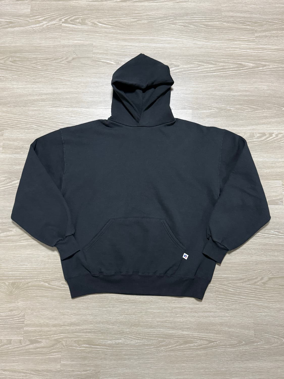 90s 러셀 후드 블랙 usa 50/50 상품이미지2