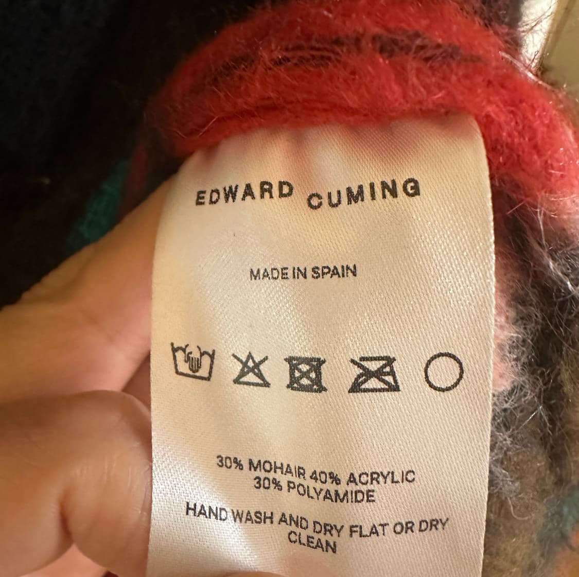 에드워드커밍 스트라이프 모헤어 가디건 (2size) 상품이미지7