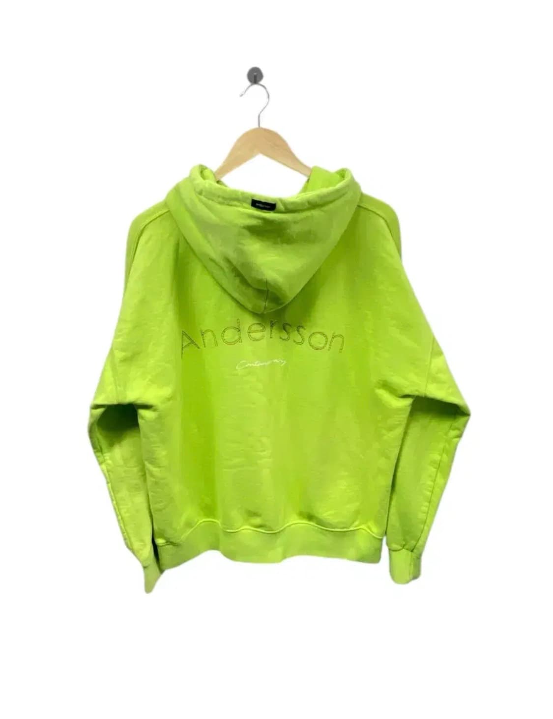 앤더슨벨 시그니처 라임 후디 맨투맨 M 상품이미지6