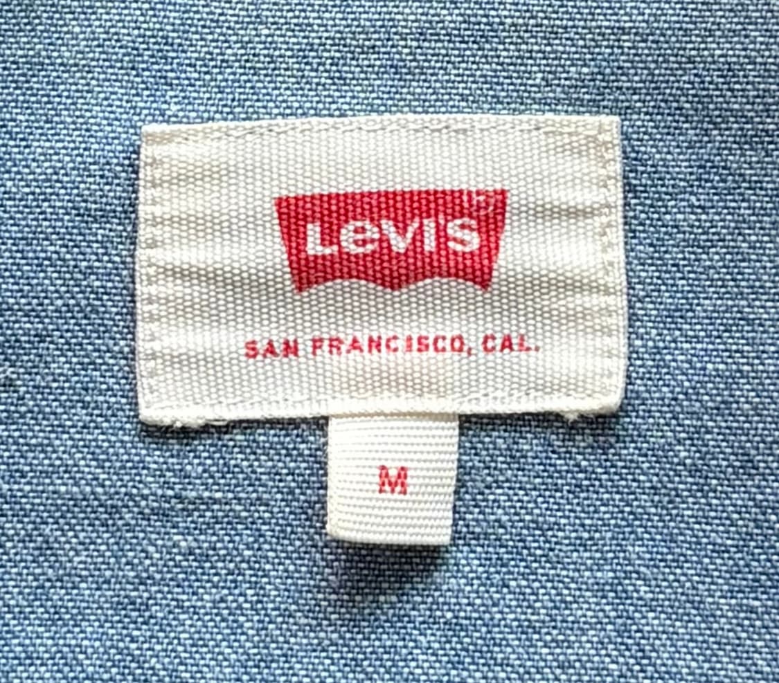 Levi's 리바이스 웨스턴 데님 셔츠 상품이미지5