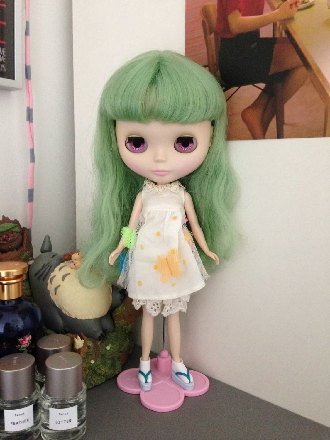 브라이스 인형 스탠드 화이트 상품이미지3