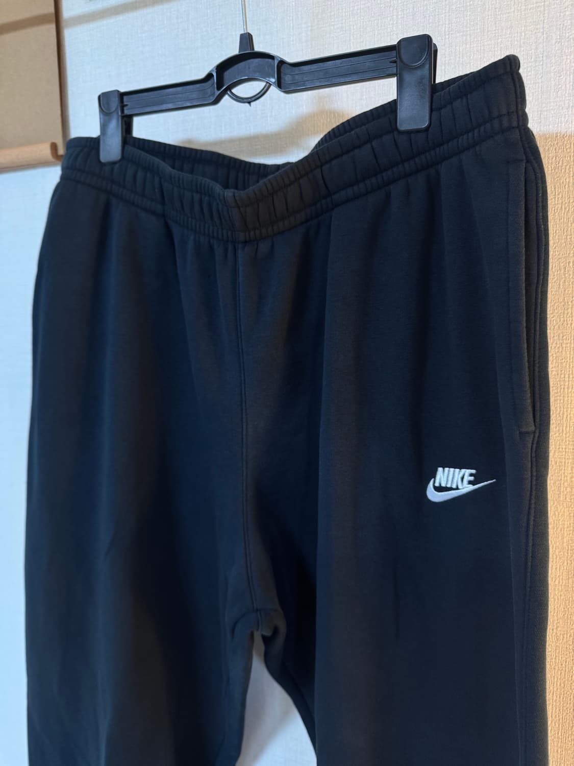 [XL]나이키 스우시 스웻팬츠 블랙 상품이미지3