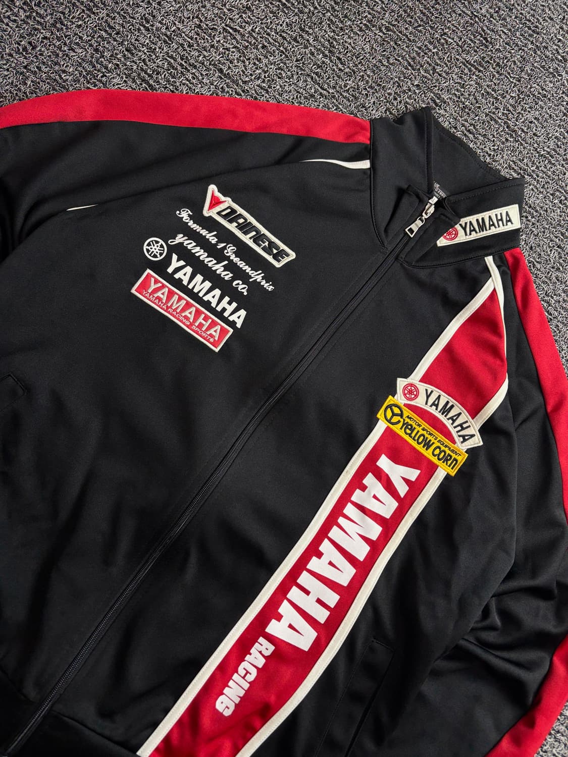 빈티지 야마하 빅로고 레이싱 트랙탑 자켓 4158 상품이미지3