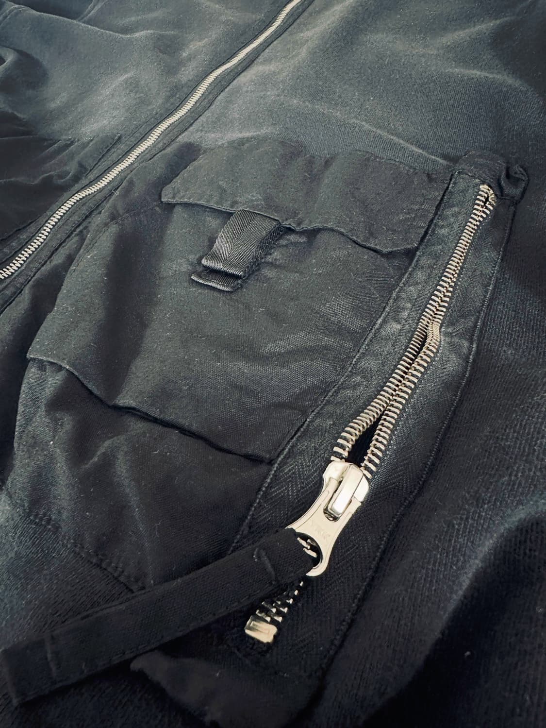 (국내택) 23SS 탄창 코튼 블루종 (테크니컬 나일론 포켓 집업) 상품이미지8