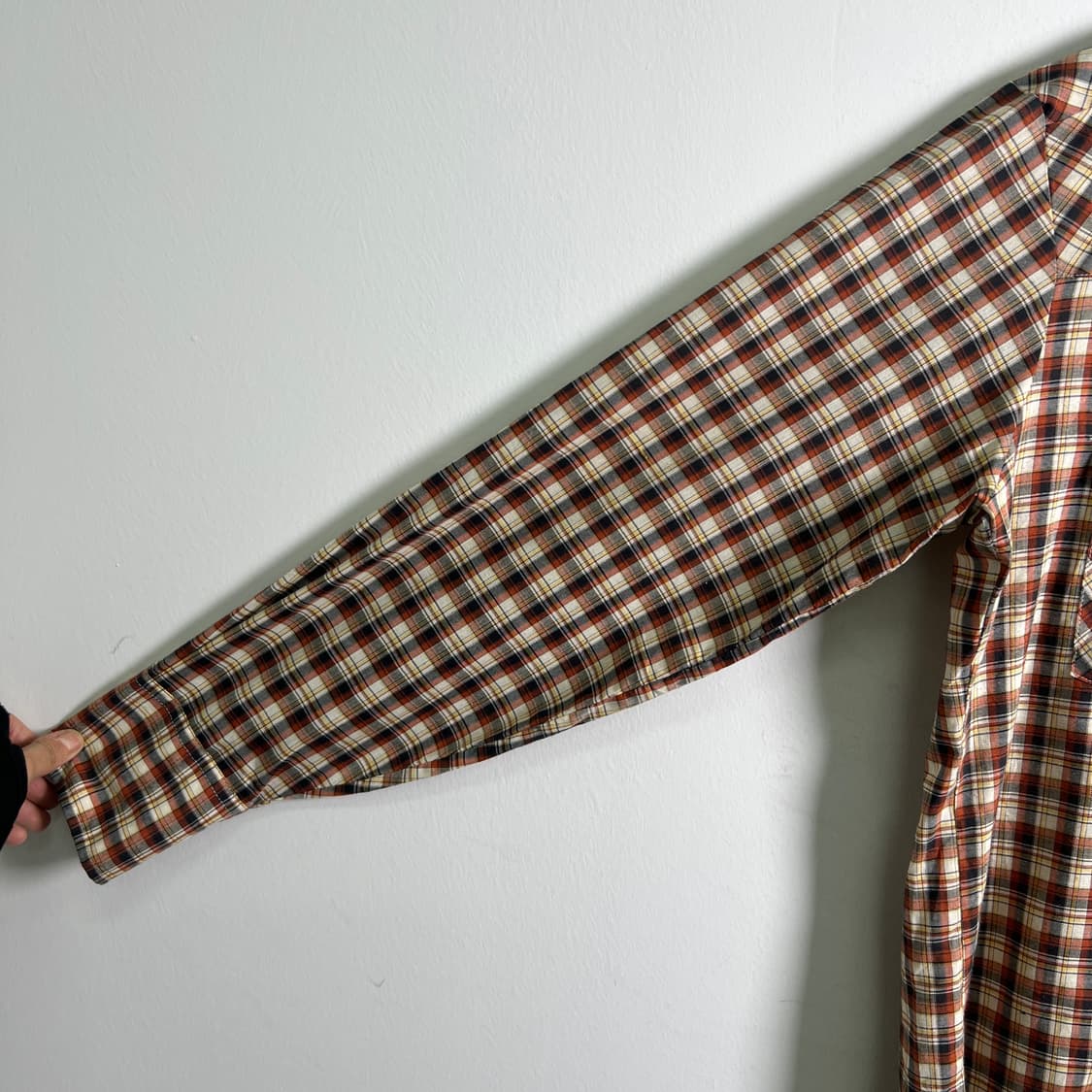 리바이스 빈티지 체크 웨스턴 셔츠 XL 상품이미지7