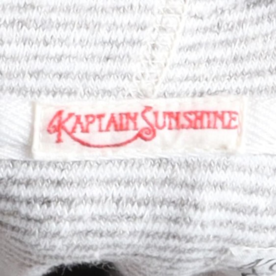 캠틴션샤인Kaptain Sunshine Stripe Hood Zip up 상품이미지8