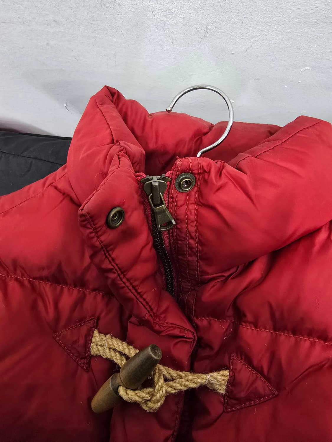 폴로랄프로렌 데님 앤서플라이 레드패딩 조끼xs 상품이미지4