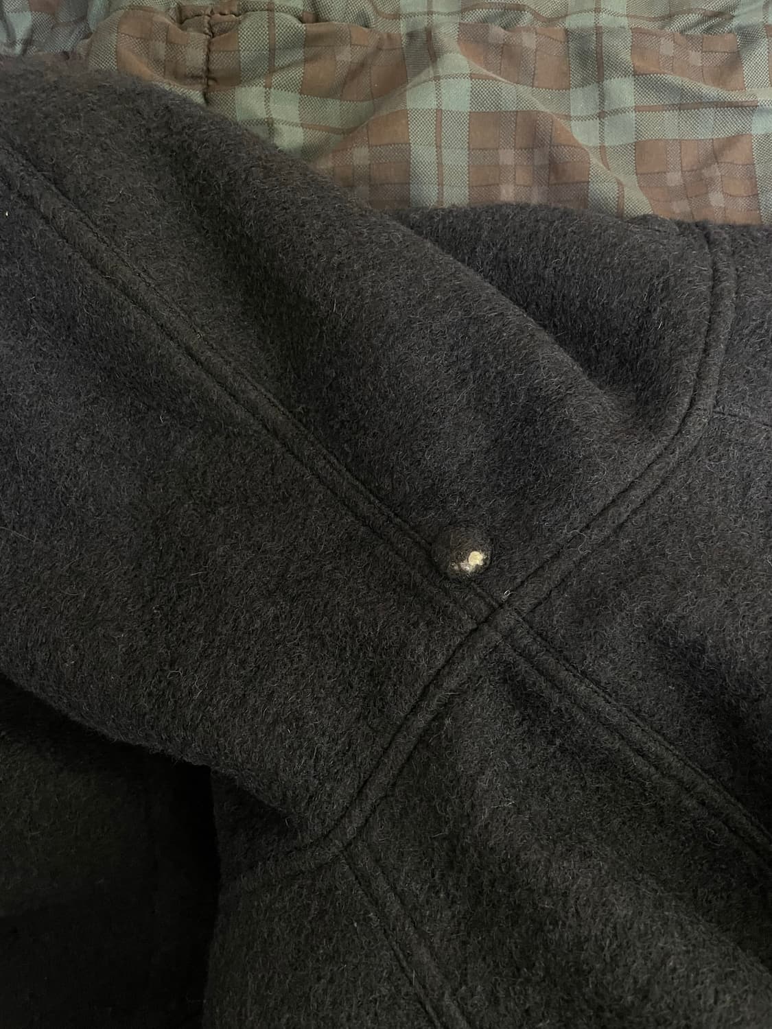 도큐먼트 울 파카 / m / 네이비*네이비 상품이미지4