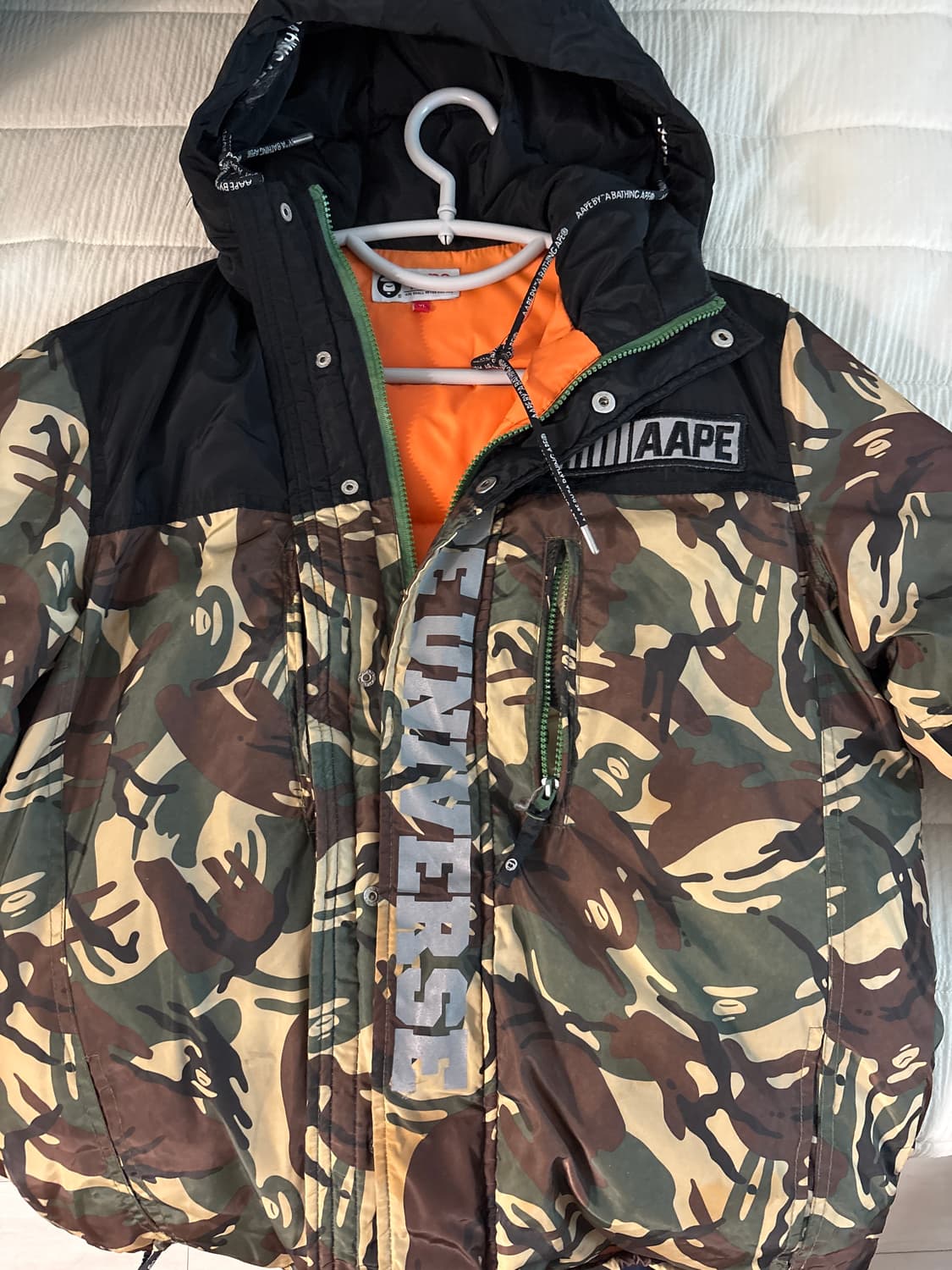 AAPE 카모패딩 상품이미지1