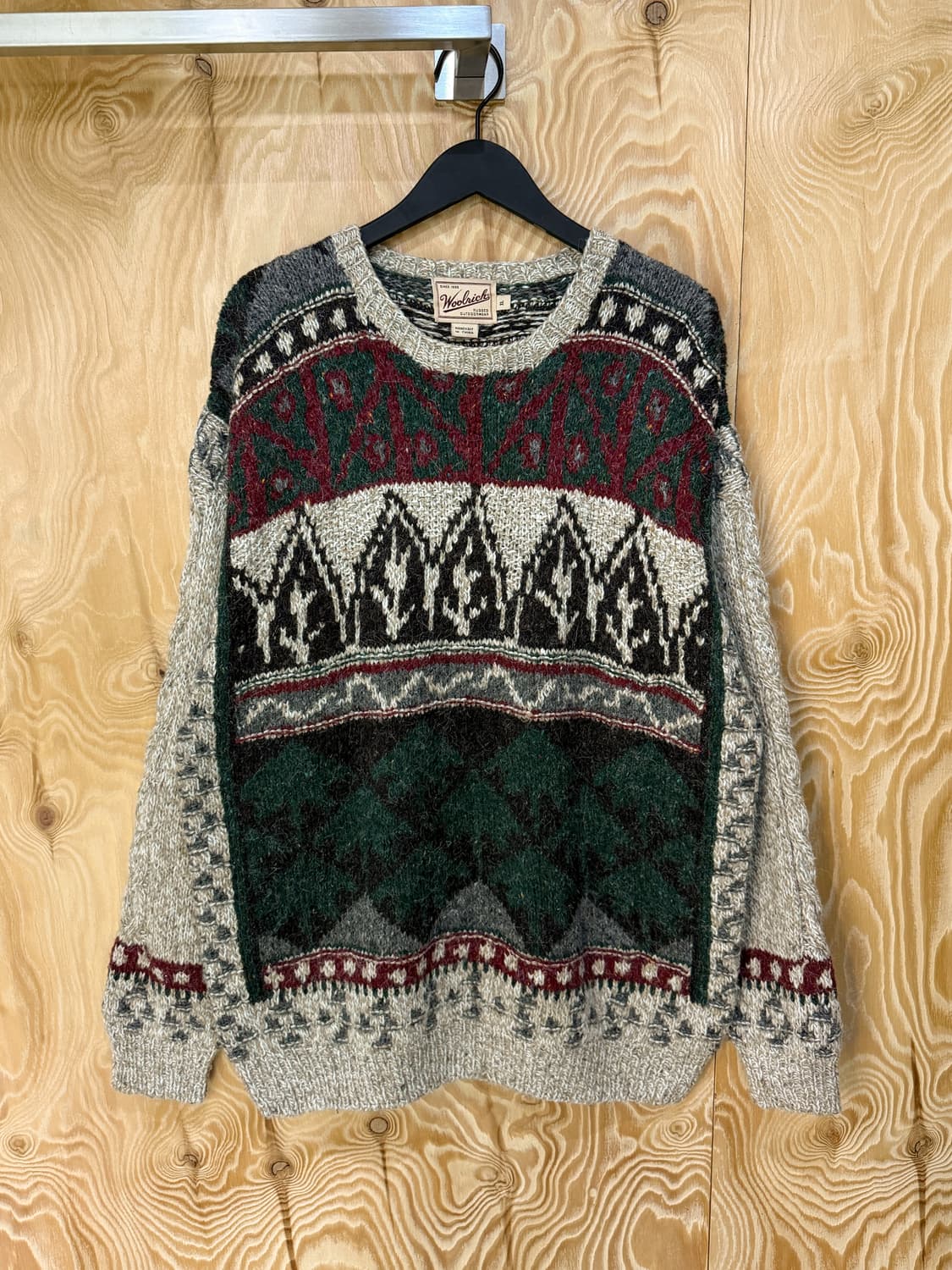 울리치 winterlichem 오버 프린트 니트 상품이미지1