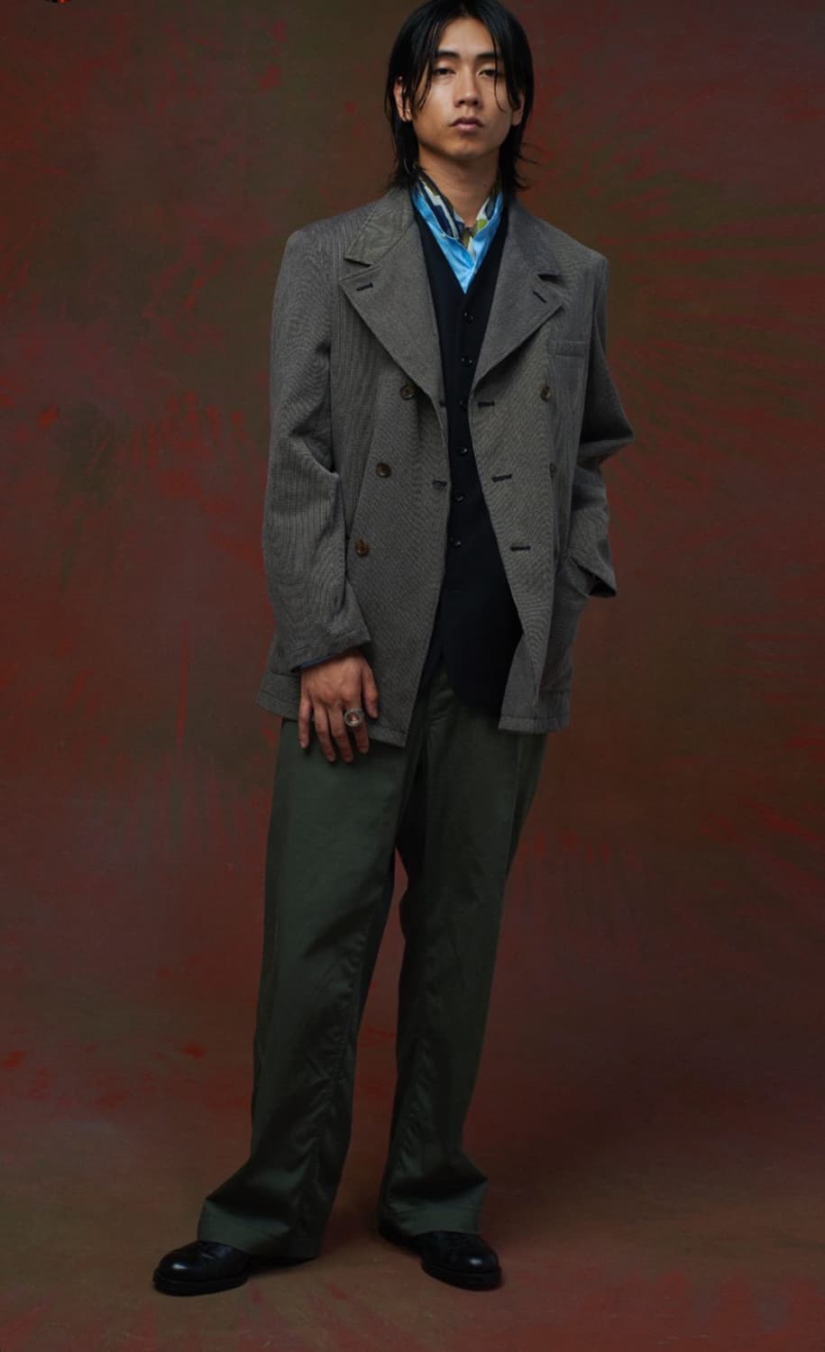 NICENESS 나이스 네스 더블 블레이저 M 상품이미지1