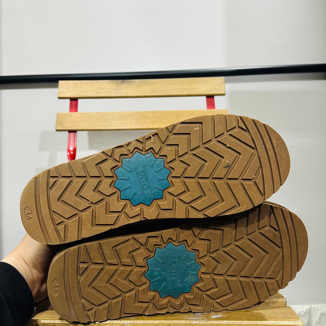 UK11) UGG 어그 부츠 남성 남자 방한화 클래식 브라운 상품이미지6