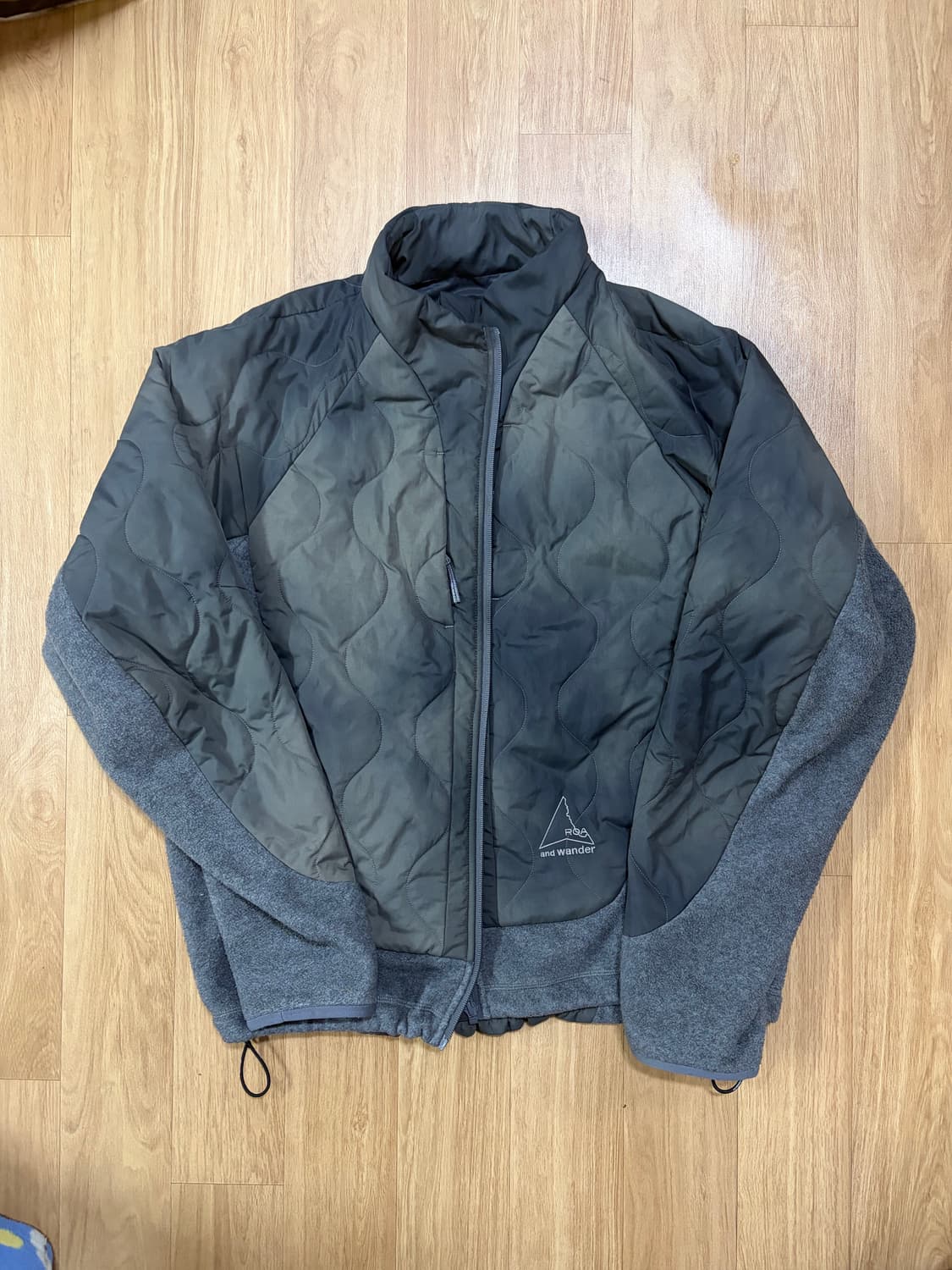 (M,100)roa 앤드원더 퀄팅 자켓 상품이미지2