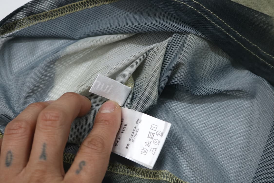 빈티지 타이다이 메쉬 슬리브리스 탱크탑 (FREE) 상품이미지10