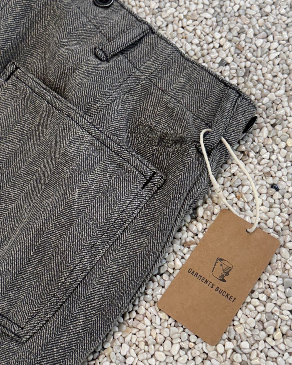 RRL 디스트레스 해링본 트윌 필드 팬츠 상품이미지7