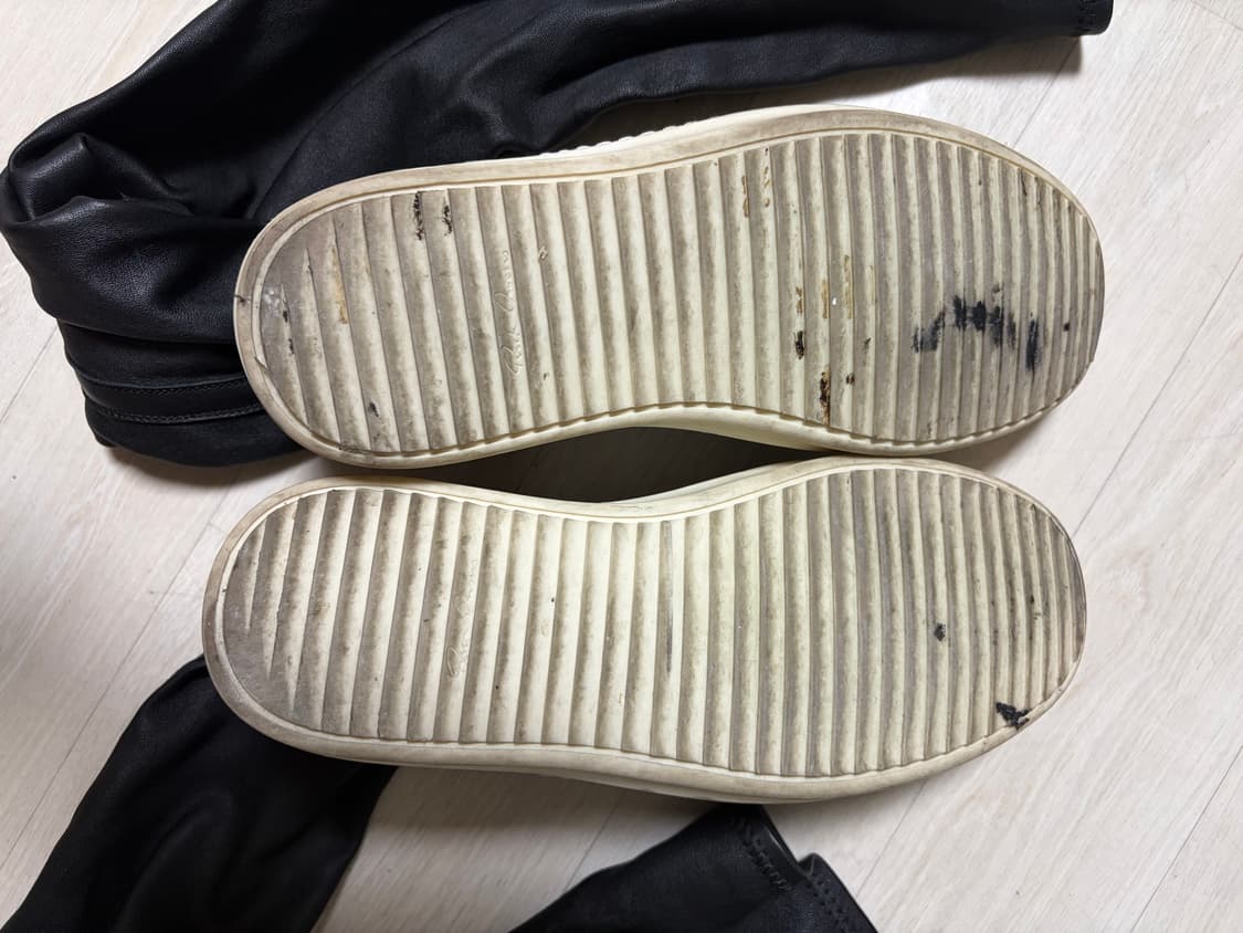 릭오웬스 니하이 하이삭 스니커즈 상품이미지4