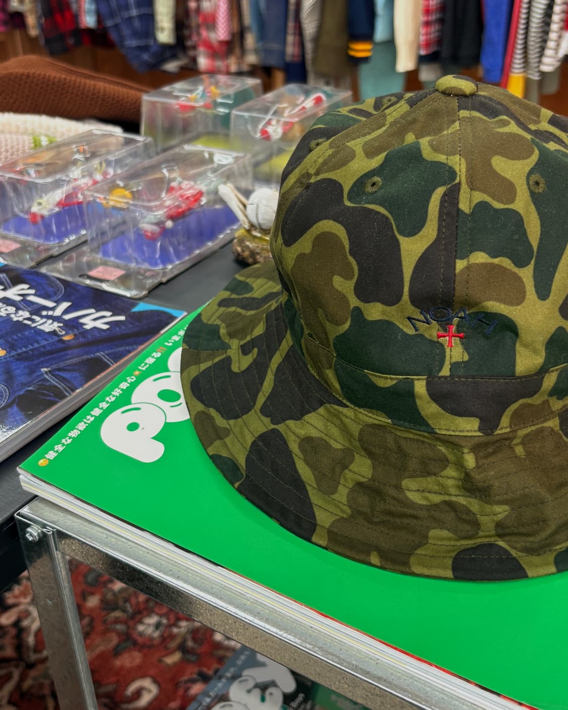 Noah x Barbour camo pattern boonie hat 상품이미지2