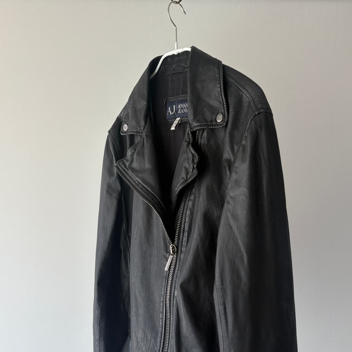  ▫️Armani Jeans Leather Jacket 상품이미지4