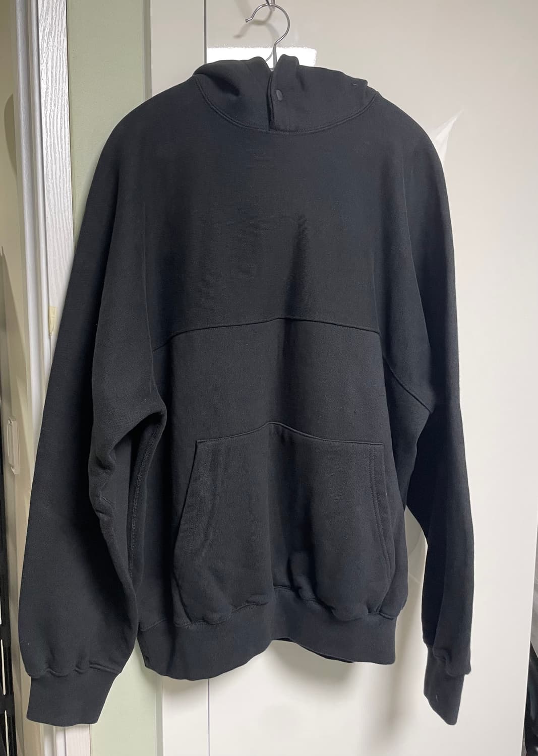 모이프 후드티 블랙 2사이즈 상품이미지2