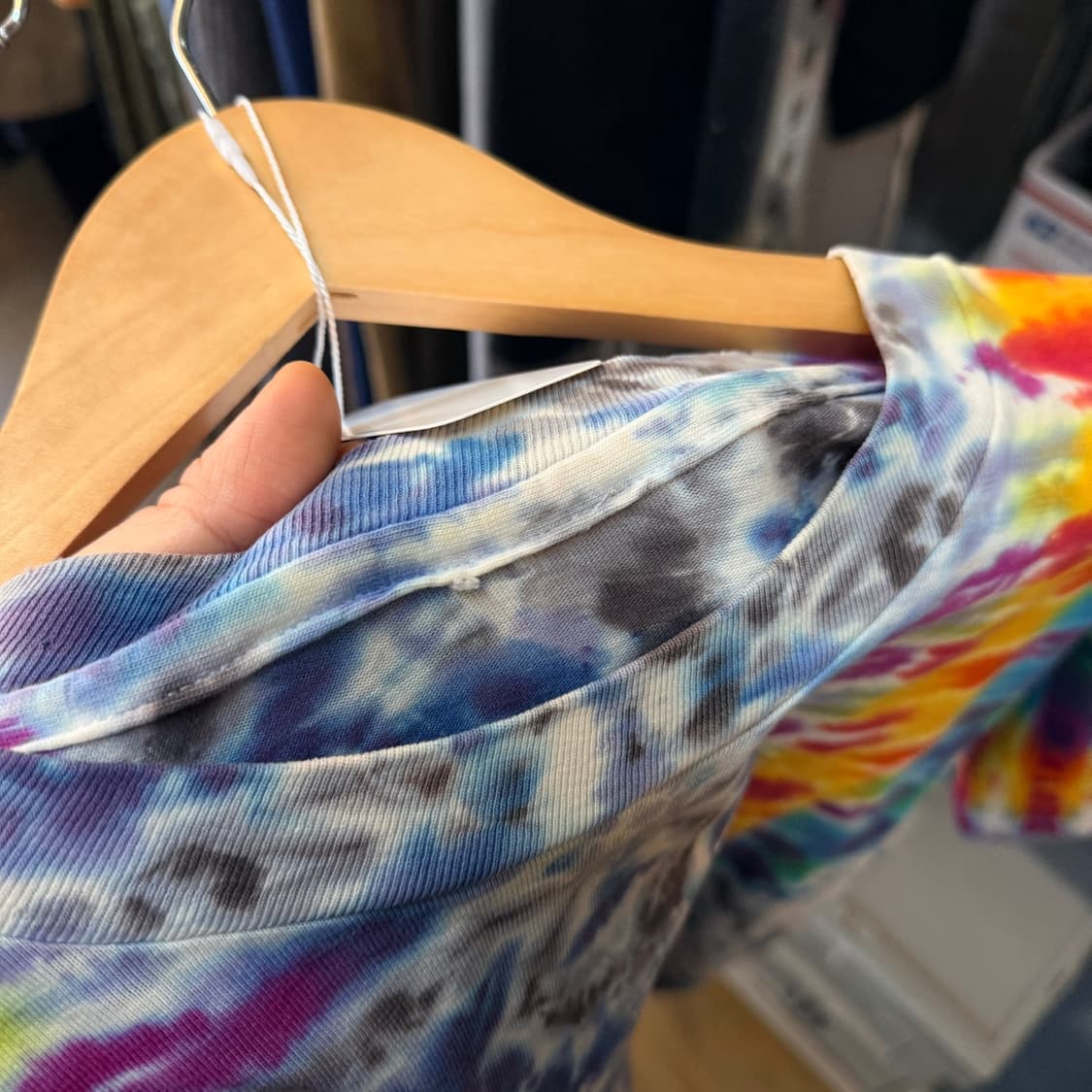 90년대 싱글스티치 타이다이 티셔츠 상품이미지6