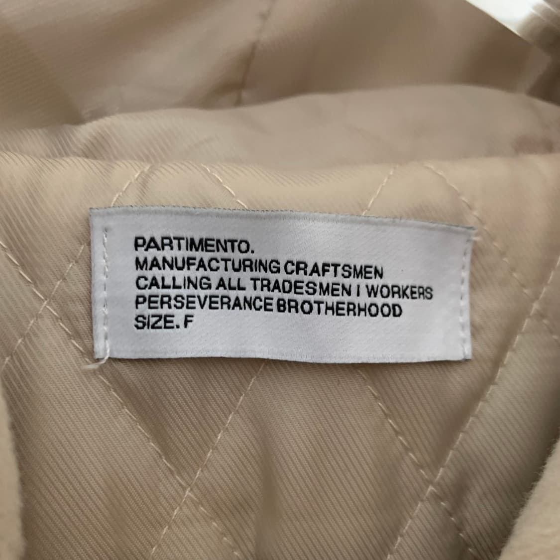 파르티멘토 우먼 더플 떡볶이 숏 코트 상품이미지6