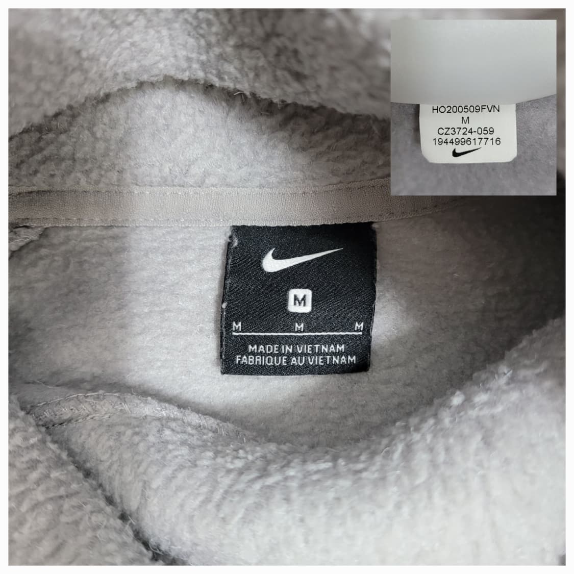 NIKE 20FW 나이키 우먼스 써마 플리스 롱슬리브 기모 탑/ 여 85 상품이미지9