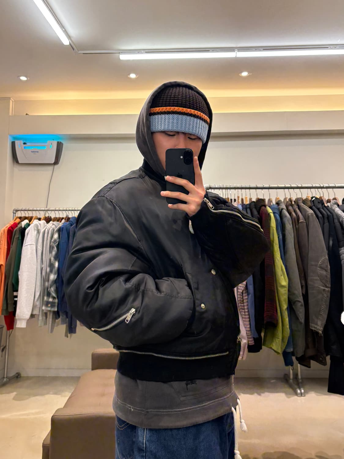 그레일즈 멀티 지퍼 항공점퍼 상품이미지8