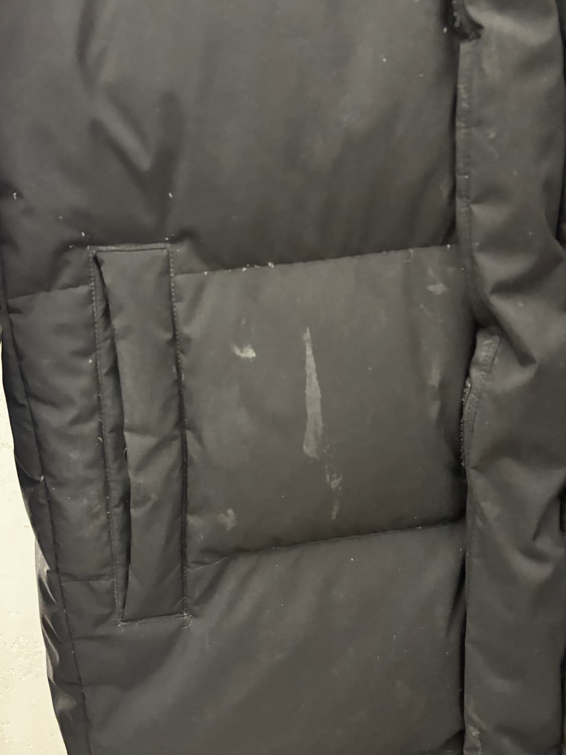 노스페이스 구스다운 롱패딩 블랙 105 XL  상품이미지4