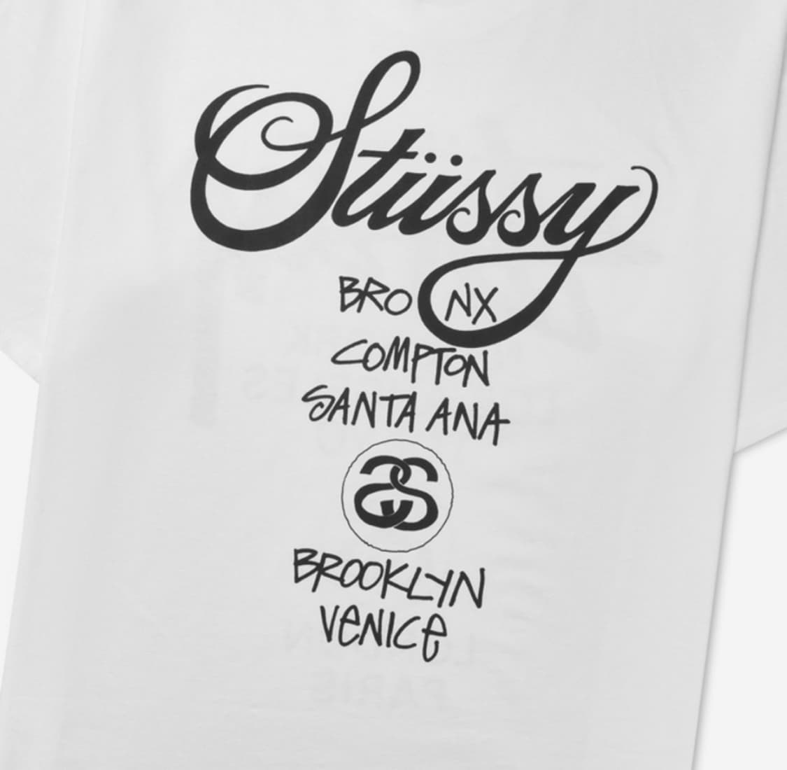 Stussy World Tour T-Shirt White 상품이미지4