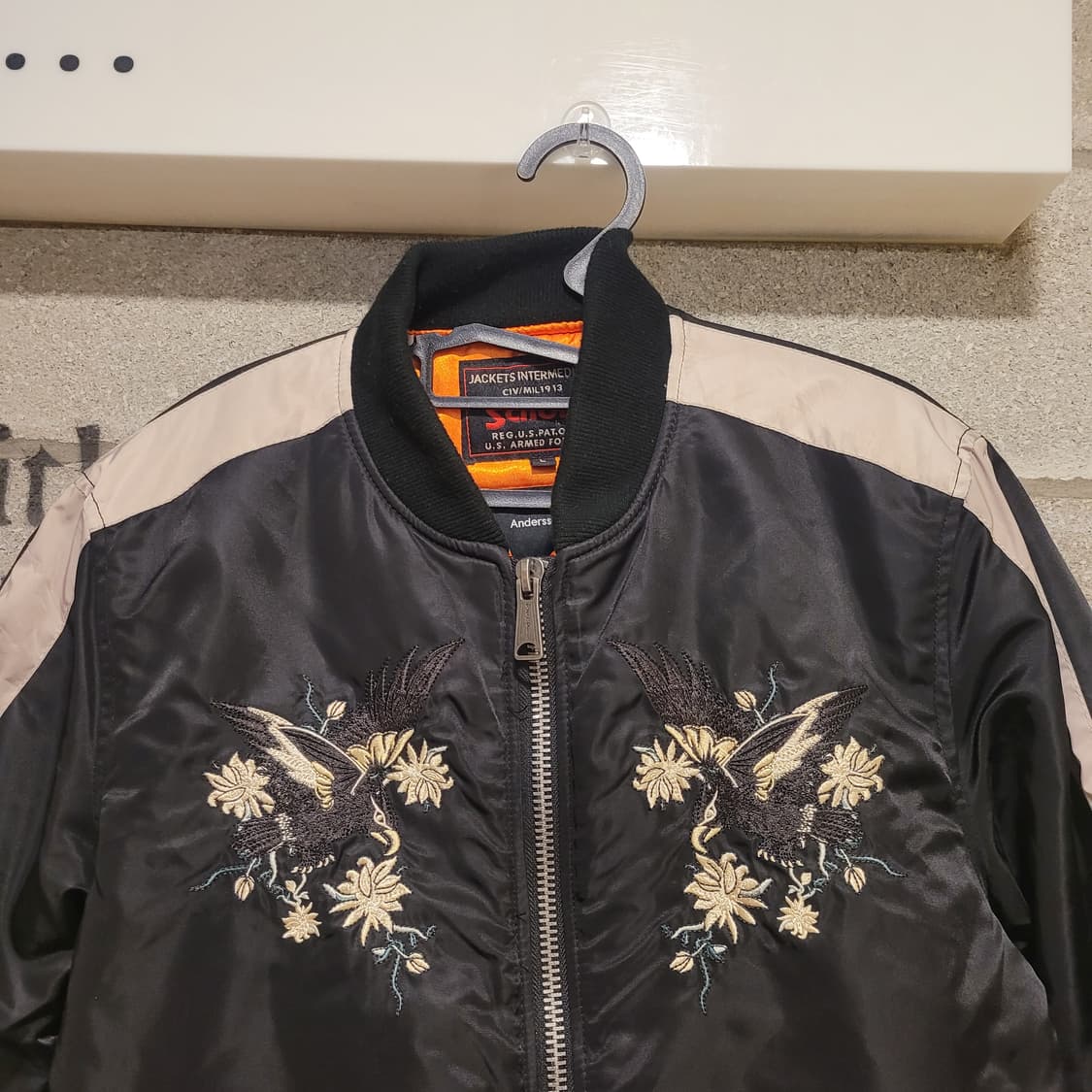 쇼트 X 앤더슨벨 타이거 MA-1 L 상품이미지3