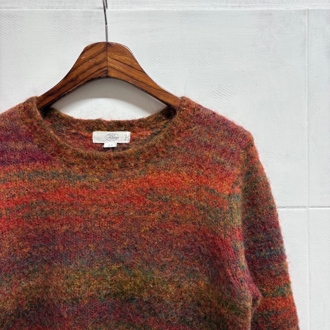 모헤어 울 브릭 에스닉 그라데이션 니트 (jpn) 상품이미지2