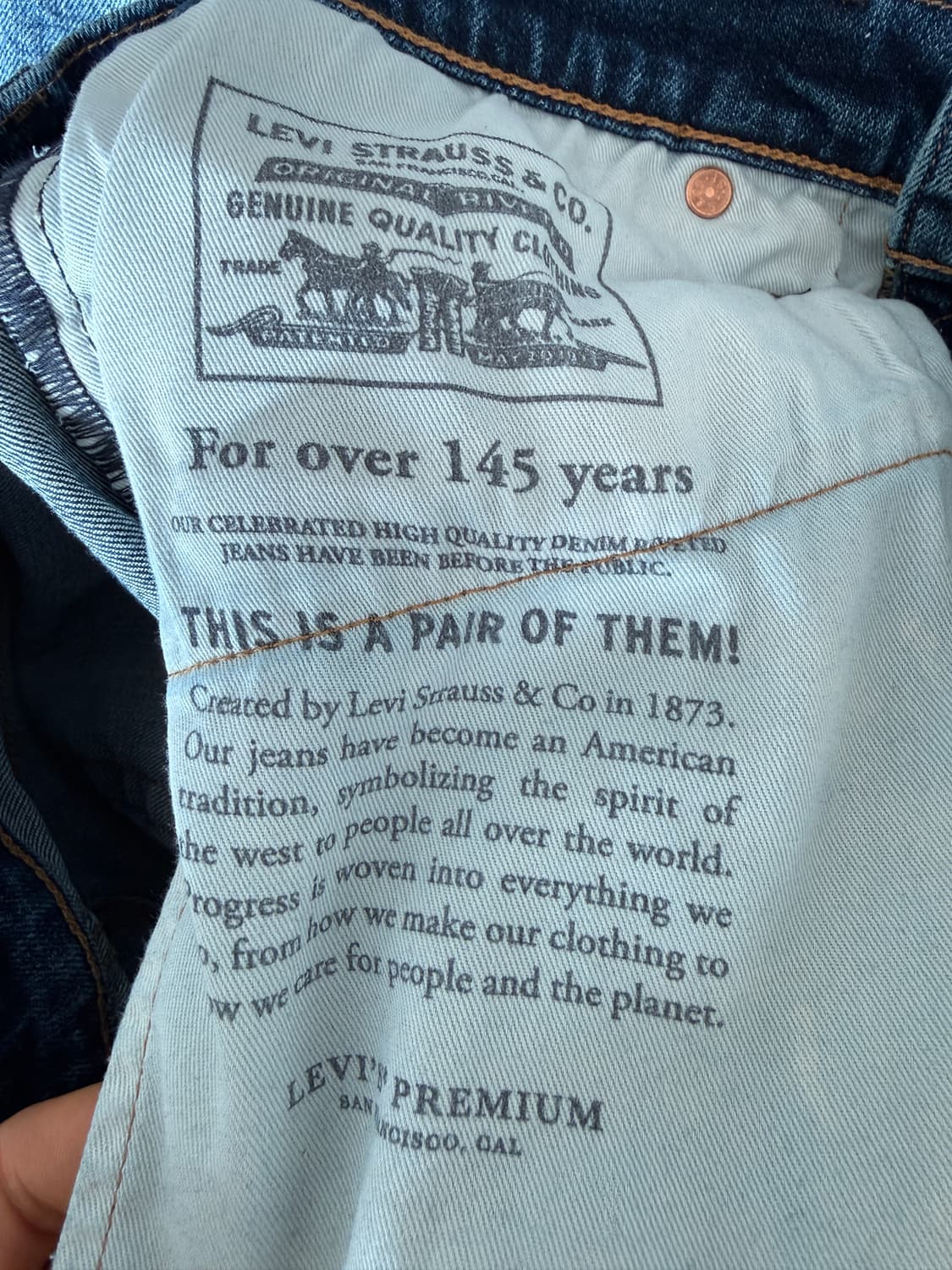 리바이스(Levi's) 511 데님 상품이미지6