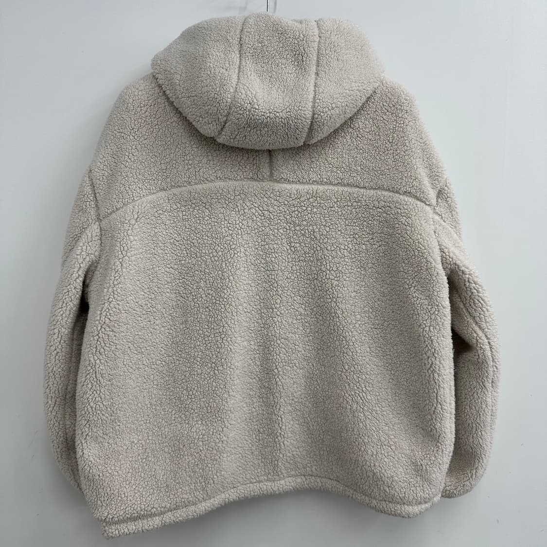 105 휠라 남자 양면 리버서블 뽀글이 후드점퍼 상품이미지3