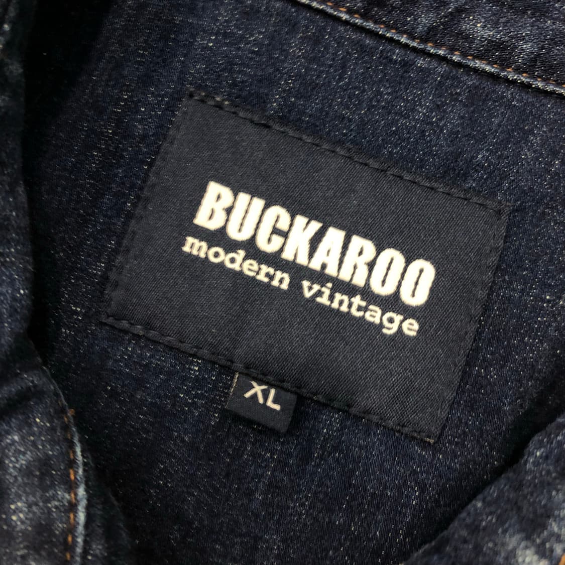 버커루 페인트 데님 워싱 웨스턴 셔츠 상품이미지5