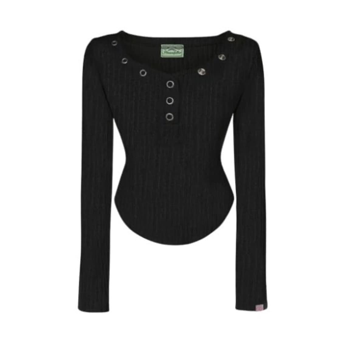 플리즈노팔로우 버니탑 차콜 상품이미지1