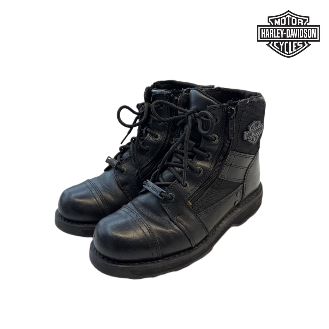 할리데이비슨 레더 모터사이클 6인치 워커 부츠 255 상품이미지1