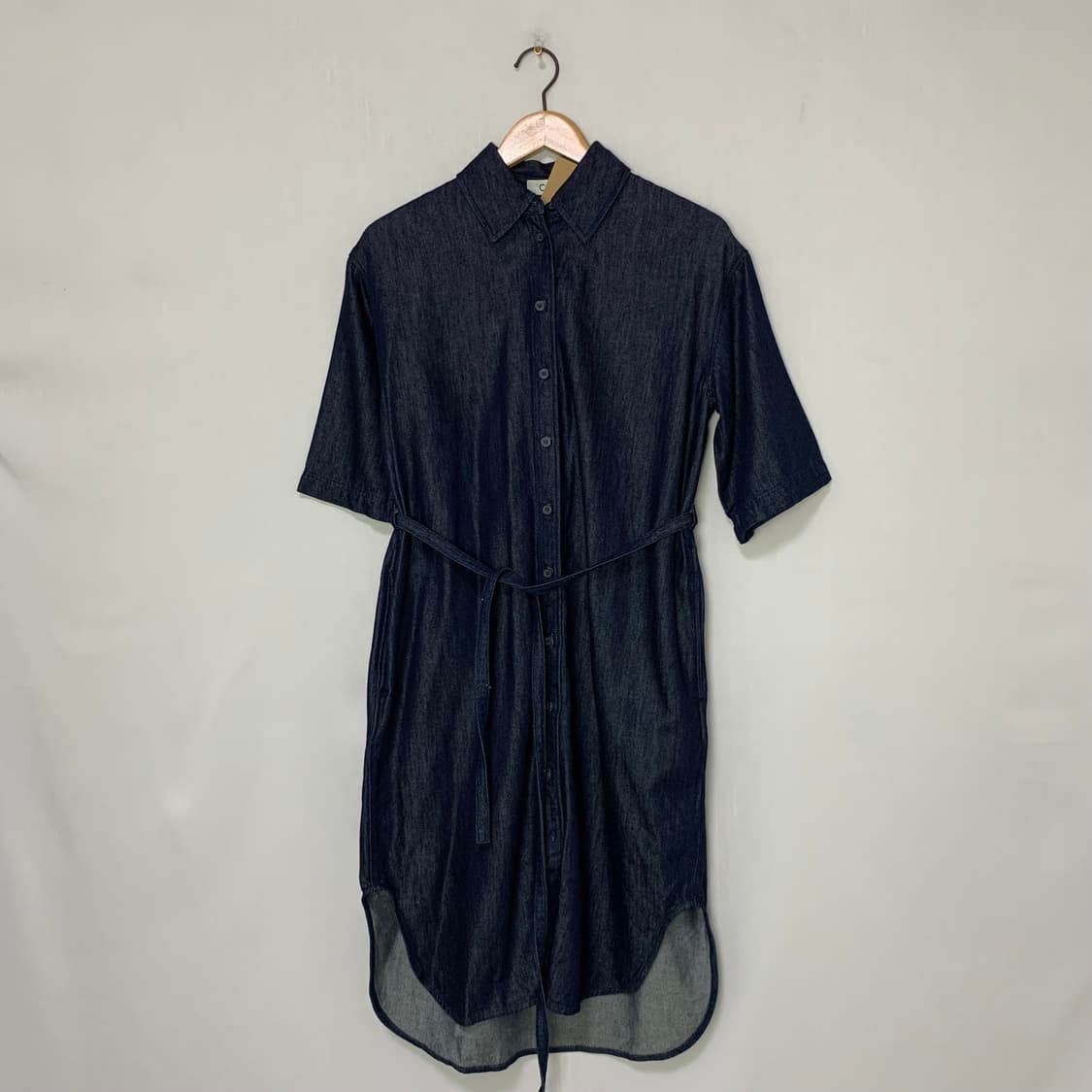 COS 코스 데님 반팔 셔츠 원피스 빈티지 청남방 32 상품이미지1