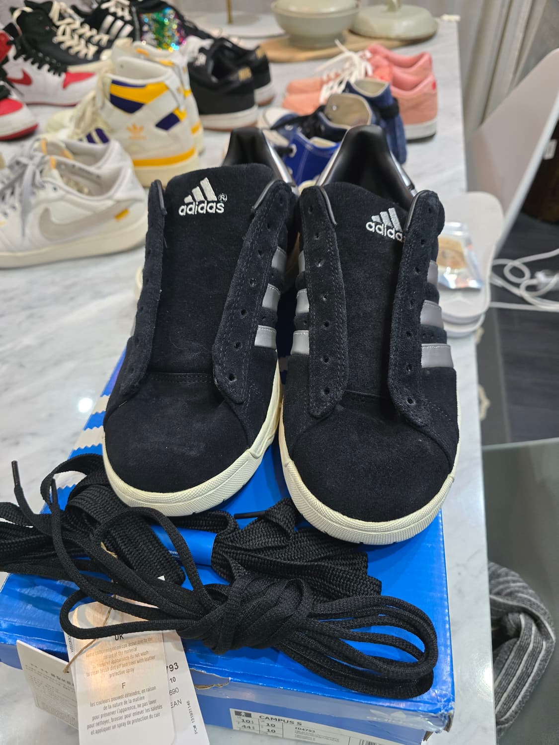 극미중고 캠퍼스x 아트모스 슈프림블랙 285 상품이미지1