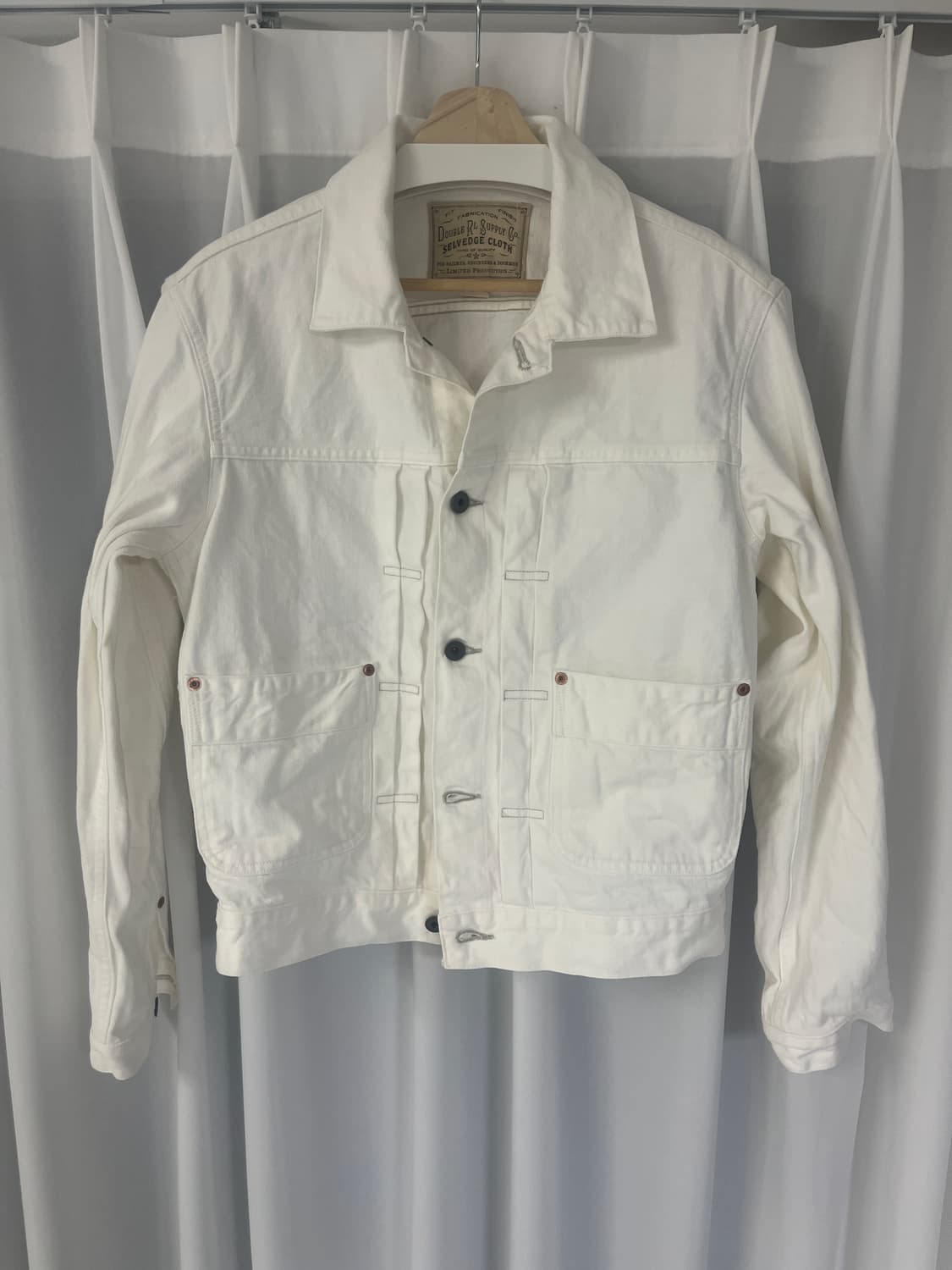 더블알엘 RRL 화이트 셀비지 2세대 자켓 (S) 상품이미지2