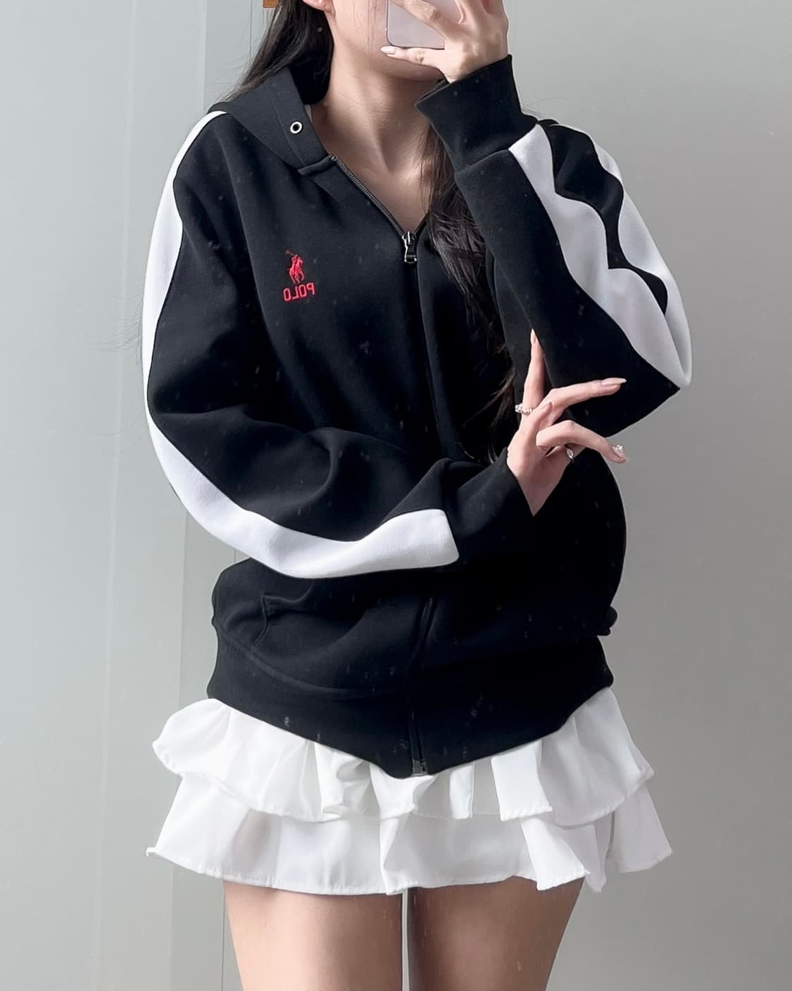 폴로 후드집업 상품이미지3