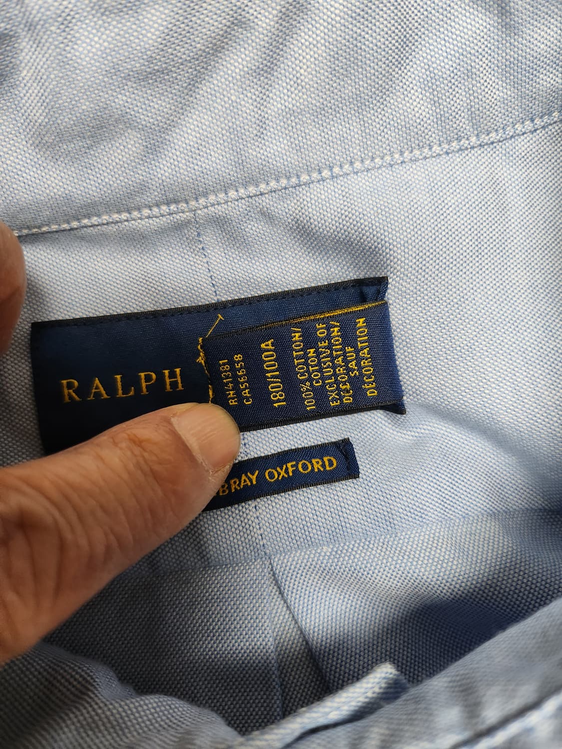 폴로랄프로렌 솔리드셔츠 (L 상품이미지8