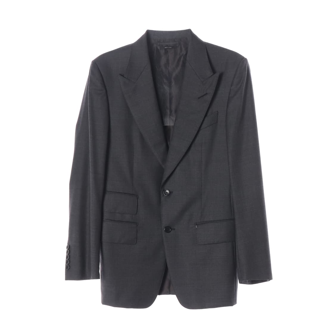 톰포드 울 100% 쓰리 포켓 싱글 블레이저 재킷 셋업 상품이미지1