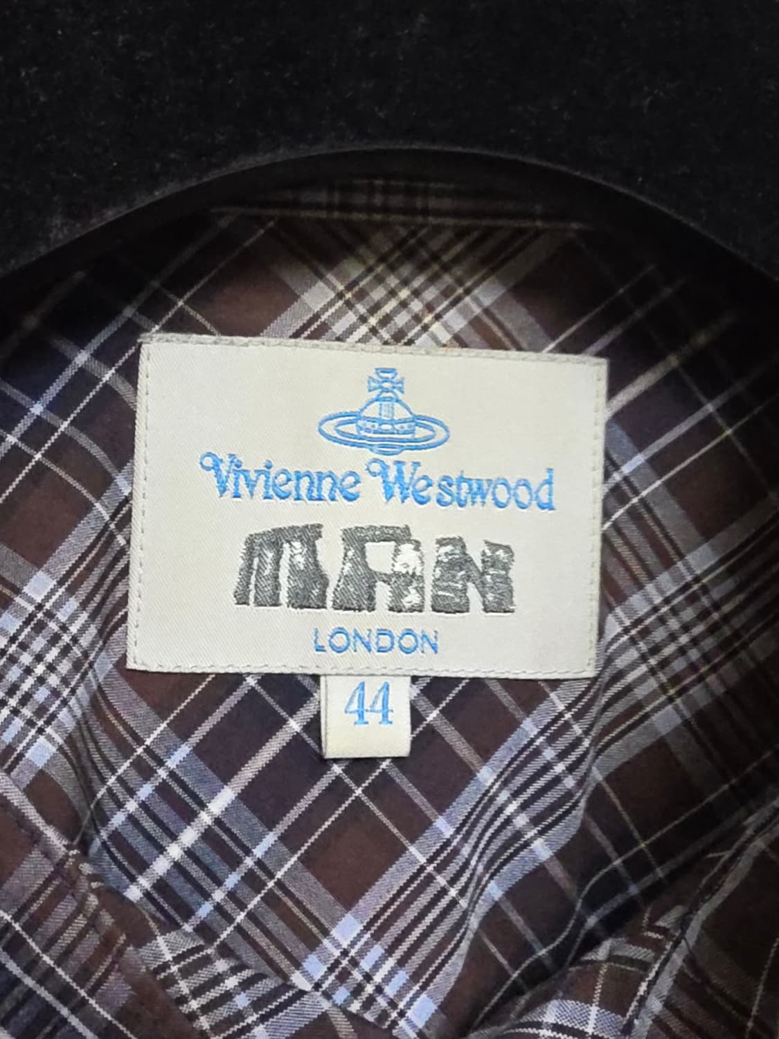 [일본판] 비비안웨스트우드 맨 본디지 셔링 티탄체크 셔츠 (라이카 제조) 상품이미지7